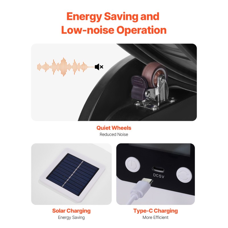 Kissan juoksupyörä sisäkissoille 960 mm sisähalkaisija askelmittarilla hiljainen musta