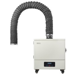 Juotoskäryjen poistoimuri harjaton 280W moottori ilmamäärä 459 m³/h 4-vaiheinen suodatus 10-nopeustasoa liikuteltava