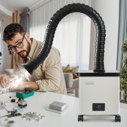 Juotoshöyryjen poistoimuri 85W harjaton 200 m³/h 3-vaiheinen suodatus taipuisa imuvarsi