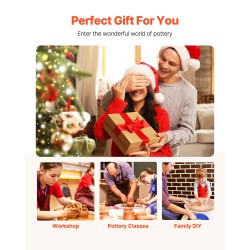 Savenvalupyörä alumiiniseoslevyllä 35 cm harjattomalla moottorilla 450 W säädettävä nopeus 60–300 r/min