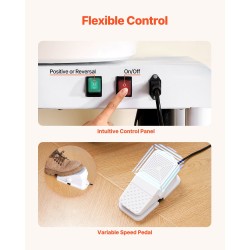 Sähkökäyttöinen dreija alumiininen 28 senttimetriä dreijauslautanen harjaton moottori säädettävä korkeus jalkapoljin