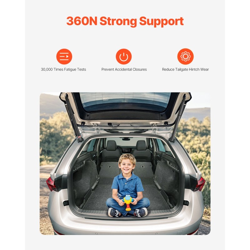 Takaluukun sähköinen nostotuki 2 kpl vasen/oikea 360N Skoda Octavia III 2012–2020