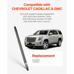 Sähköinen takaluukun tukijousipari 525N sopii Escalade Suburban Tahoe Yukon 2015–2020