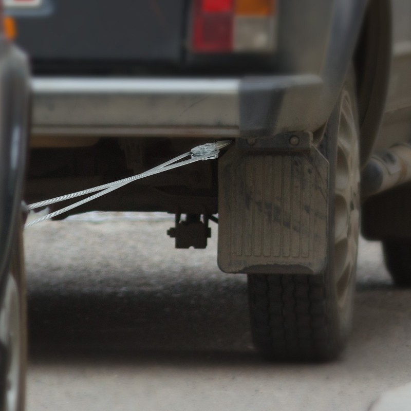 Käsitalja teräsvaijerilla 2 t 3,7 m kaksoisvaihteella pitkällä kahvalla