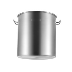 Keittokattila ruostumatonta terästä 22,7 l lasikannella ja 3 mm komposiittipohjalla