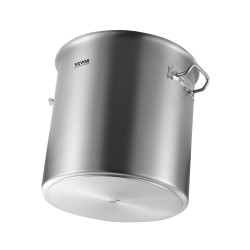 Keittopata ruostumatonta terästä 50 1 l 3 mm komposiittipohjalla kansi ja sivukahvat