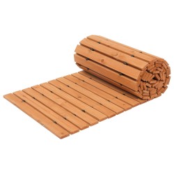 Rullattava setripuuinen puutarhapolku liukumaton pinta pituus 144 tuumaa leveys 17 tuumaa