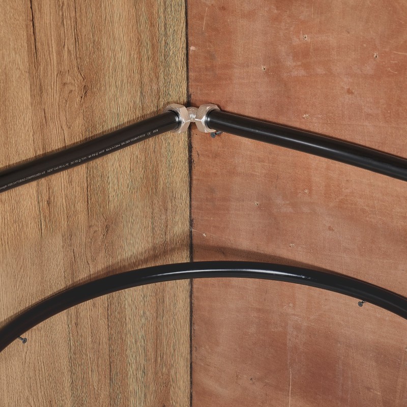 Paineilmaputkisarja kolmikerroksinen korkeatiheyksinen polyeteeni ja alumiini 30,48 metriä 19 millimetriä pajoihin