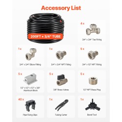 Paineilmaputkisarja HDPE–alumiini–HDPE 60,96 m sisähalkaisija 19 mm verstaaseen