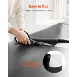 Polyeteenikalvo 0,25 mm rulla 3,05 m 19,81 m musta valkoinen kosteussulku