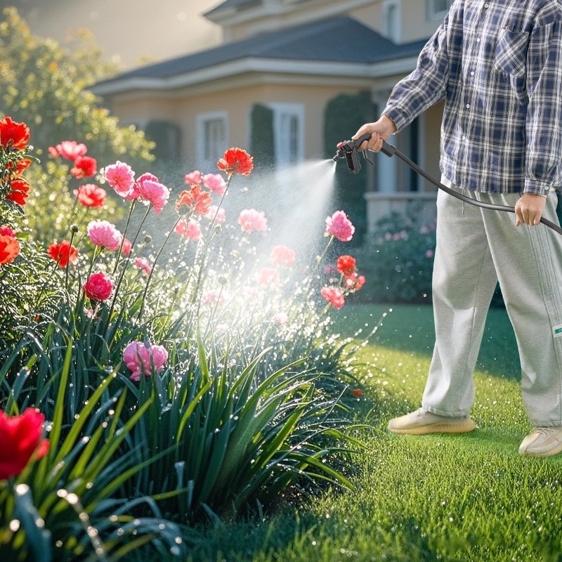 Johdoton uppopumppu alumiiniputkella 2000 l/h 7,8 m nostokorkeus 20V-akulle yhteensopiva