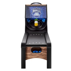 Pelipöytä skeeball-tyylinen 2,74 m MDF PVC-pintalaminaatti LED 4 palloa