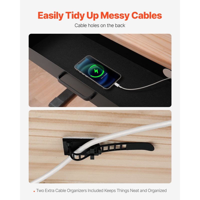 Pöydän alle asennettava leveä liukulaatikko Q235-teräs musta huopavuorauksella 635 mm