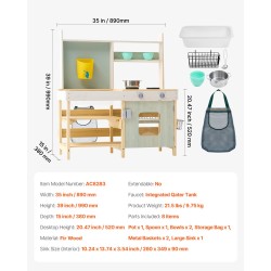 Mutakeittiö seetripuusta ulkoleikkeihin lapsille säänkestävä ulkomaali