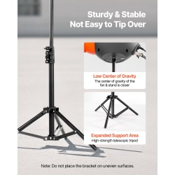 Vaahtokone keskipakopuhallin kannettava jalustateline altaalle ja ulkokäyttöön