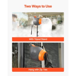 Vaahtokone keskipakopuhallin kannettava jalustateline altaalle ja ulkokäyttöön