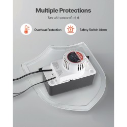 Kondenssivesipumppu muovirakenne automaattinen kellukko 0,5 gal säiliö ilmastointilaitteille