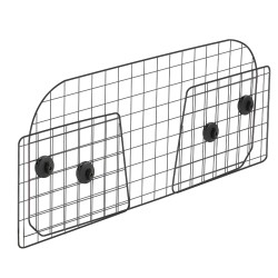 Auton koiraverkko vahva teräs säädettävä leveys 968 1685 mm takapenkin niskatukiin
