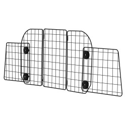 Koiran autoverkko teräsrunko säädettävä enintään 1524 mm poraamaton kiinnitys niskatukiin