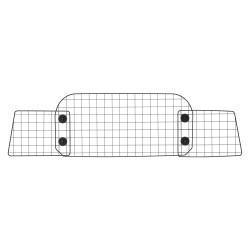 Koiraverkko autoon teräsrunko säädettävä leveys 1539 mm niskatukiin kiinnitys