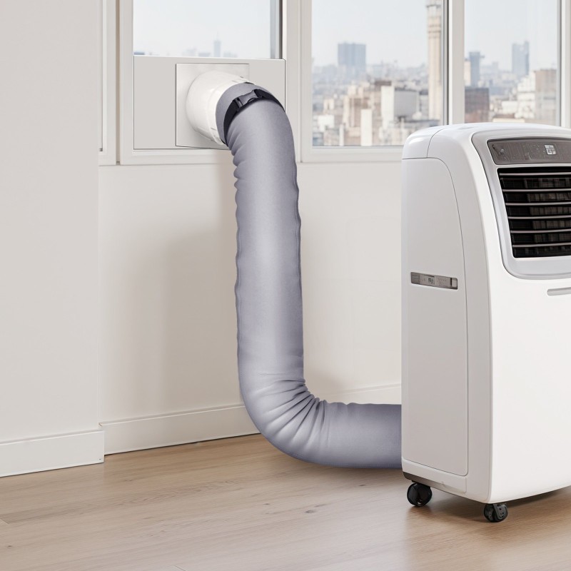 Ilmastointilaitteen letkun suojus kolmikerroksinen jersey-kangas ja sieni 5\