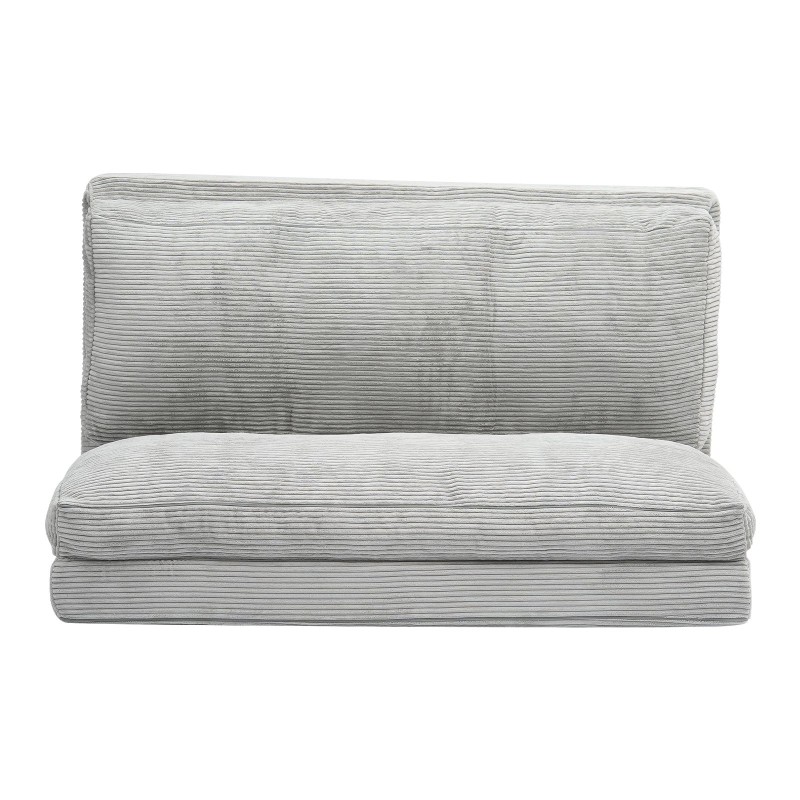 Taitettava sohvasänky 25D-vaahtomuovi samettiverhoilu irrotettava pestävä päällinen 200 kg kantavuus