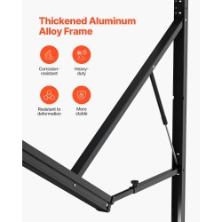 Markiisi moottoroitu sisäänvedettävä alumiiniseosrunko viisitoista jalkaa asuntoautoihin ja perävaunuihin liukuvärimusta