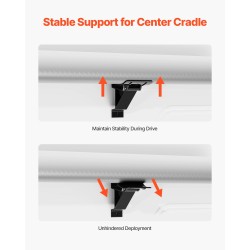 Sisäänvedettävä sähkömarkiisi alumiinirunkoinen liukuvärjätty musta noin 16 jalan matkailuautoihin ja vaunuihin