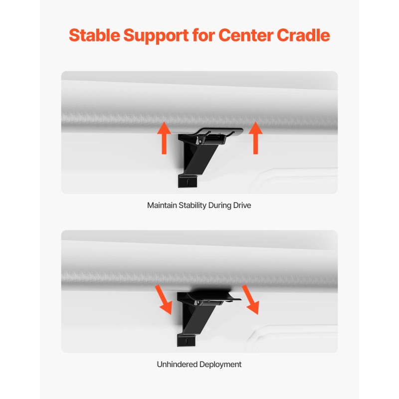 Sisäänvedettävä sähkökäyttöinen 20-jalkainen markiisi alumiiniseosrunkoinen matkailuautoihin ja perävaunuihin