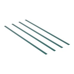 Kaksiseinäiset korkeatiheyksiset polyeteenilamellit 1130 millimetriä vihreä 82 lamellia ketjuaitaan