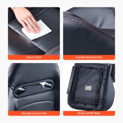 Kilpaistuimet 2 kpl PVC-keinonahka yleismallinen etuistuin korkeatiheyksinen vaahtopehmuste