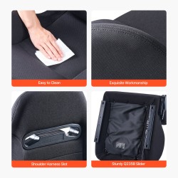 Kilpaistuimet 2 kpl polyesteriverhoilu yleismallinen etuistuimiin ergonominen vaahtotäyte