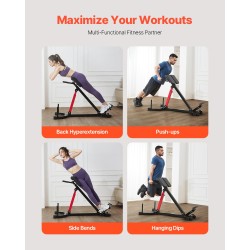 Roomalainen selkäpenkki säädettävä hiiliteräksinen taitettava 158 kg kuormankesto musta punainen kuljetuspyörillä