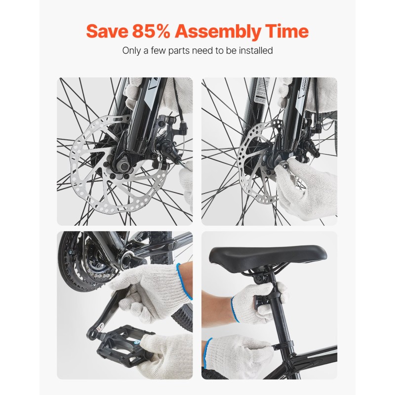 Maastopyörä alumiiniseosrunko 29 tuuman renkailla 21 vaihdetta etujousitus kaksoislevyjarrut