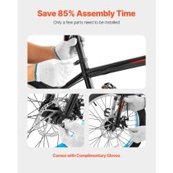 20-tuumainen maastopyörä korkean hiilipitoisuuden teräsrunko leveät renkaat 7-vaihteinen vääntövaihde kaksoislevyjarrut