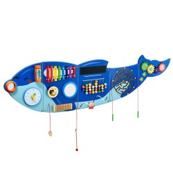 Seinälle kiinnitettävä puuhapaneeli 12 aktiviteettia 3 12 vuotiaille