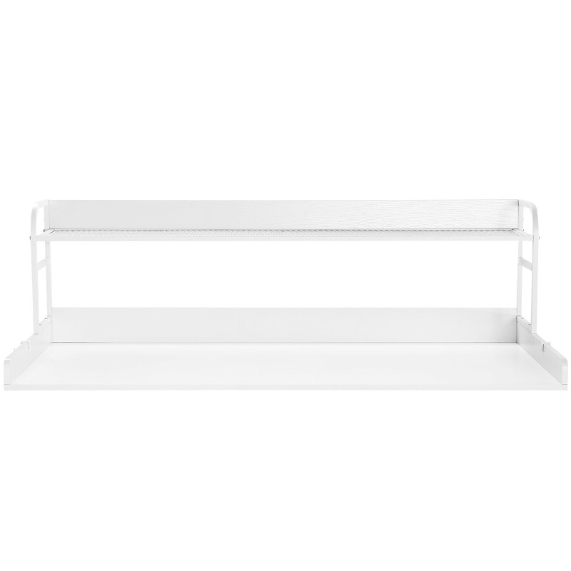 Pesukoneen ja kuivausrummun päällystaso 15 mm lastulevy 1370 x 700 mm valkoinen