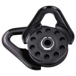 Teräksinen uritettu lohkotalja 7,3 t työkuorma 14,5 t murtolujuus 3/8 tuuman köydelle