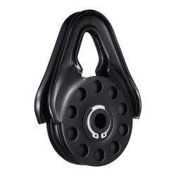 Teräksinen uritettu lohkotalja 7,3 t työkuorma 14,5 t murtolujuus 3/8 tuuman köydelle