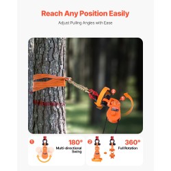 Vinssipyörä seosteräksinen 2 t työkuorma G80-metalliketju 0,6 m 74 mm pyörä