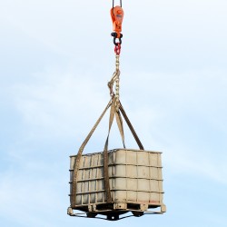 Vinssipyörä seosteräksinen 2 t työkuorma G80-metalliketju 0,6 m 74 mm pyörä