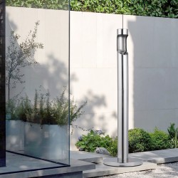 Keräysastia tupakan tumppeille 201-ruostumaton teräs valurautapohjalla ulkokäyttö