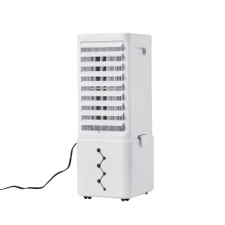 Haihdutusilmanjäähdytin 9L vesisäiliöllä ilmavirta 550 CFM kannettava 3 nopeutta 12 tunnin ajastin