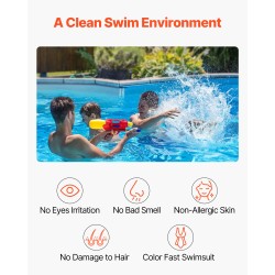 Uppoasennettava suolavesikloorain ABS-kuori titaanielektrodeilla 40 000 gallonaan