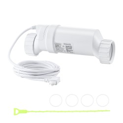 Uppoasennettava suolavesikloorain ABS-kuori titaanielektrodeilla 40 000 gallonaan