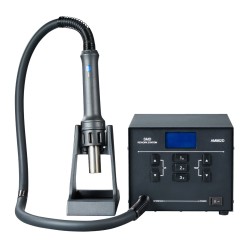 Kuumailmakorjausasema metallirunkoinen 1000 W 100 480 C 3 esiasetusta säädettävä ilmavirta