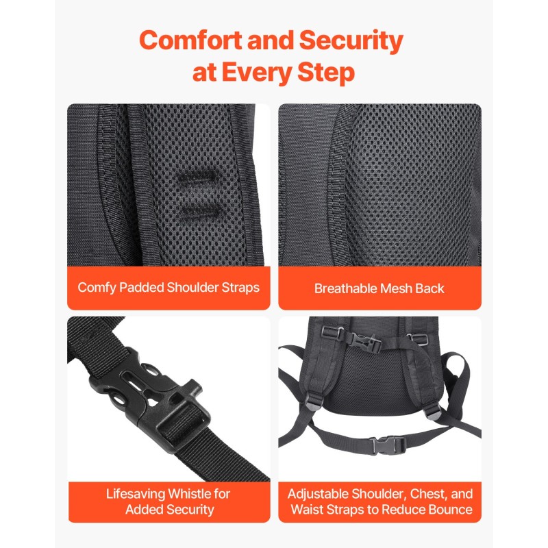 Juomareppu 3L juomarakolla 18L tilavuudella 600D Oxford-kangas molle-järjestelmällä