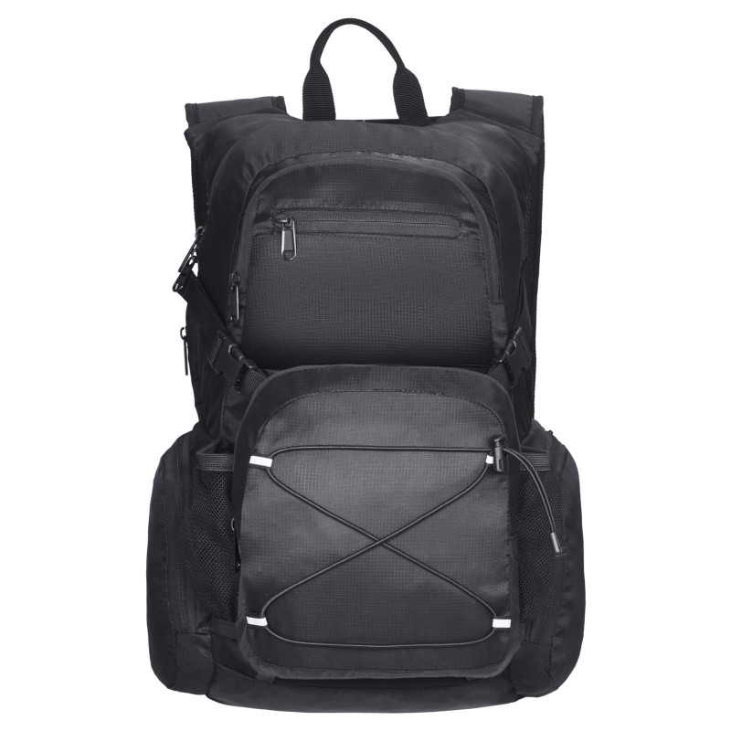 Juomareppu 25L vedenpitävä 150D polyesteri 2L juomasäiliöllä musta