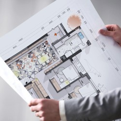 Piirturipaperirullat puhdas puumassa 36 tuumaa 80 g/m² 4 rullaa