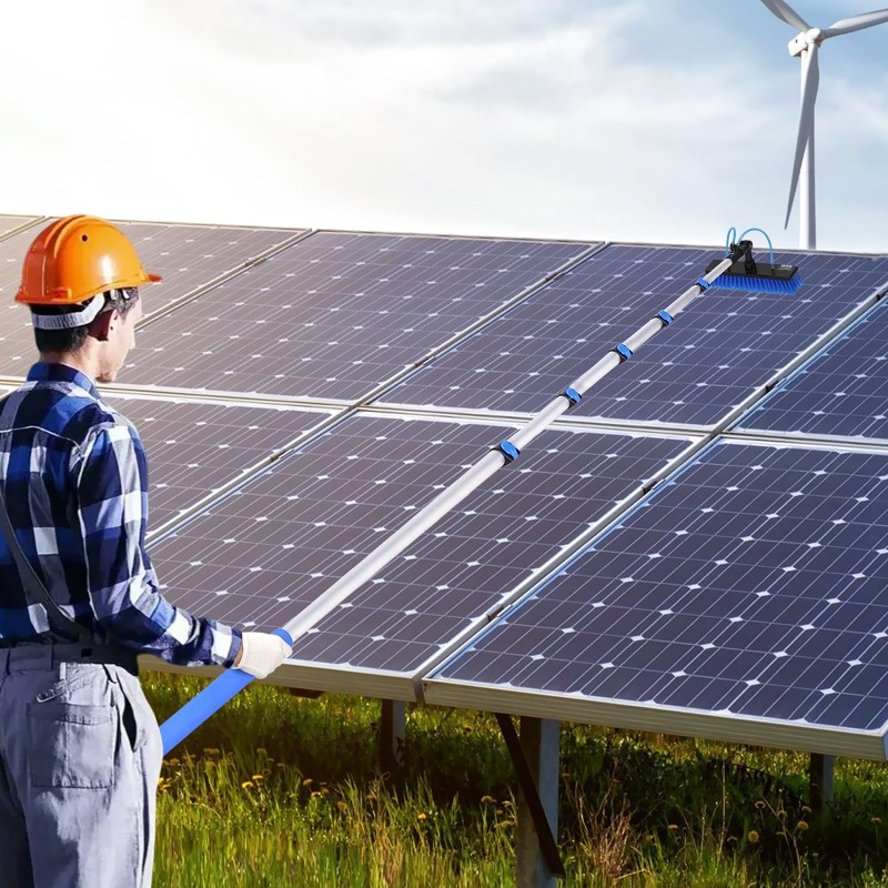 Vesipesujärjestelmä alumiininen teleskooppivarsi 2,15–11 metriä 20 metriä letku